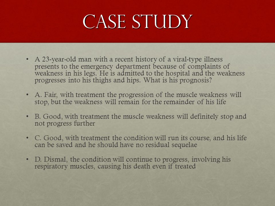 nursing case study of guillain barre syndrome